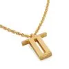 Women Monica Vinader Alphabet T-pendant Necklace