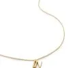 Women Monica Vinader Alphabet Adjustable Necklace