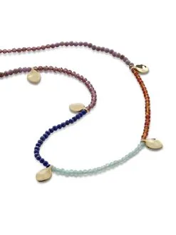 Women Monica Vinader Dahlia Gemstone Beaded Necklace -Earrings Outlet Shop 20041231 45224042 1000