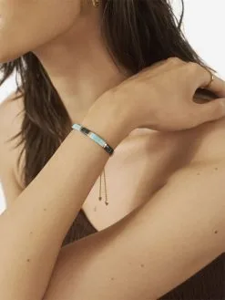 Women Monica Vinader Delphi Turquoise Friendship Bracelet -Earrings Outlet Shop 20042221 45225012 1000