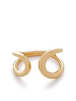 Women Monica Vinader Flow Gold-vermeil Ring