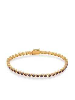 Women Monica Vinader Essential Iolite Tennis Bracelet