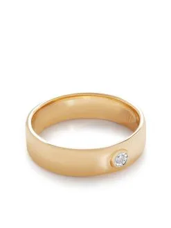 Women Monica Vinader Diamond Essential Flat-band Ring -Earrings Outlet Shop 20156957 45355251 1000