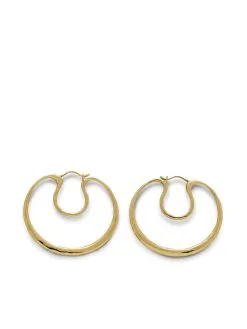 Women Monica Vinader Flow Small Hoop Earrings