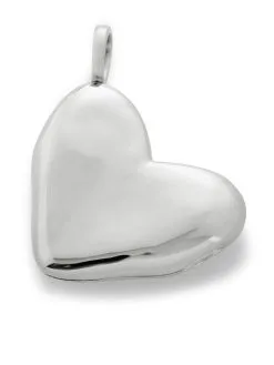 Women Monica Vinader Recycled-silver Heart Locket
